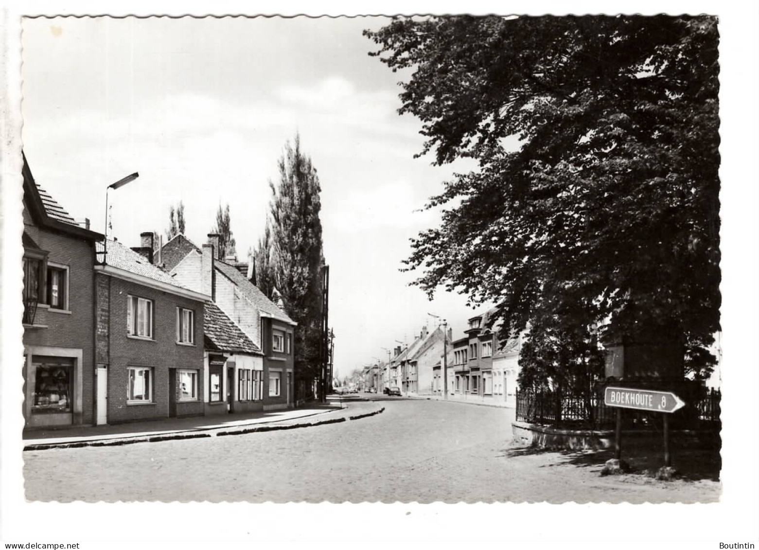 Watervliet Molenstraat En Monument - Sint-Laureins