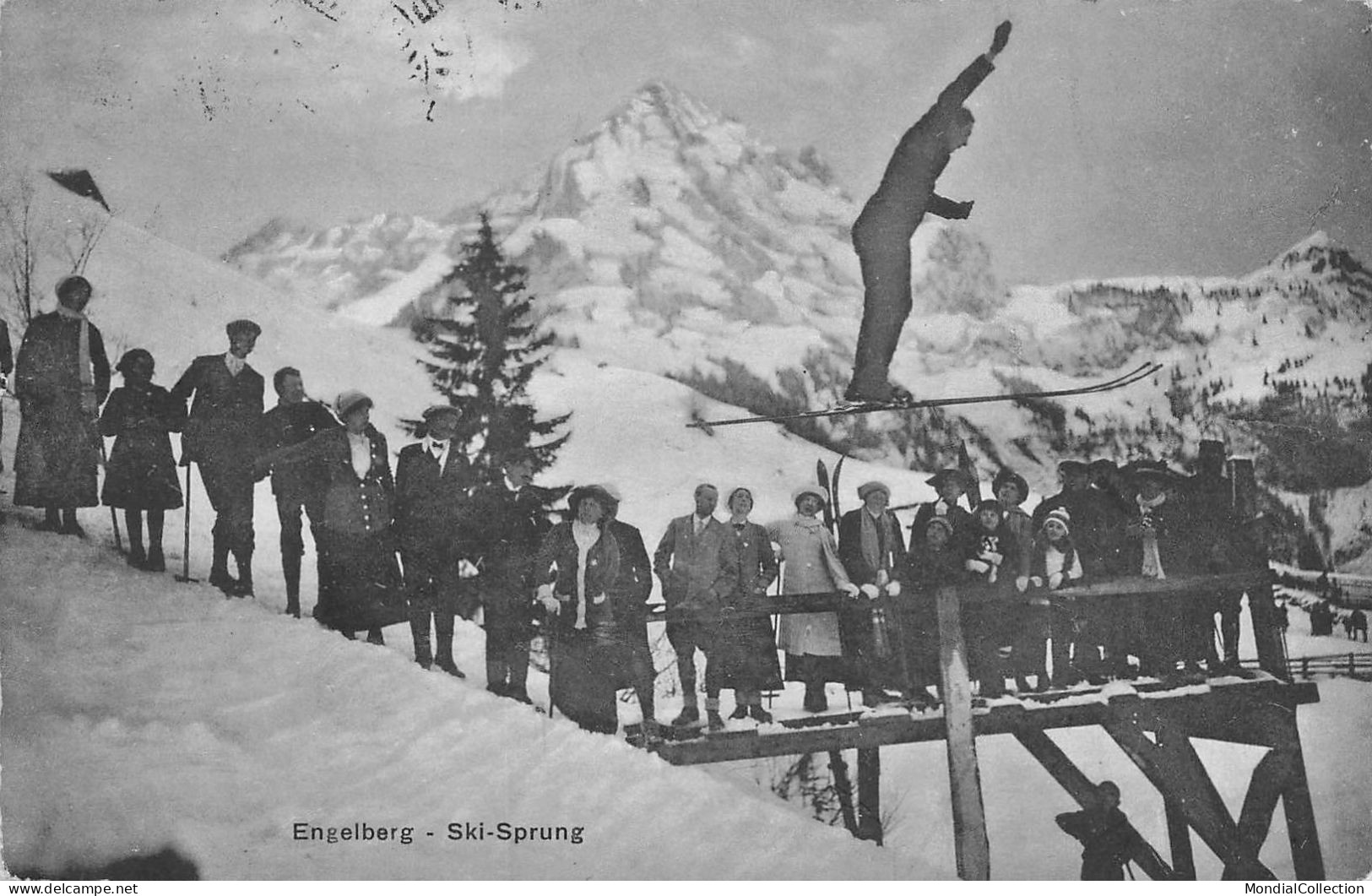 MIKIBP10-015- SUISSE ENGELBERG SKI SPRUNG - Engelberg