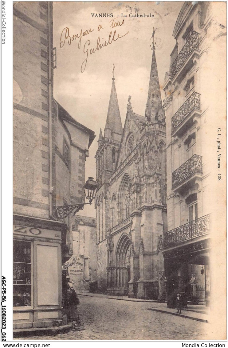 AGCP5-56-0396 - VANNES - La Cathedrale - Vannes