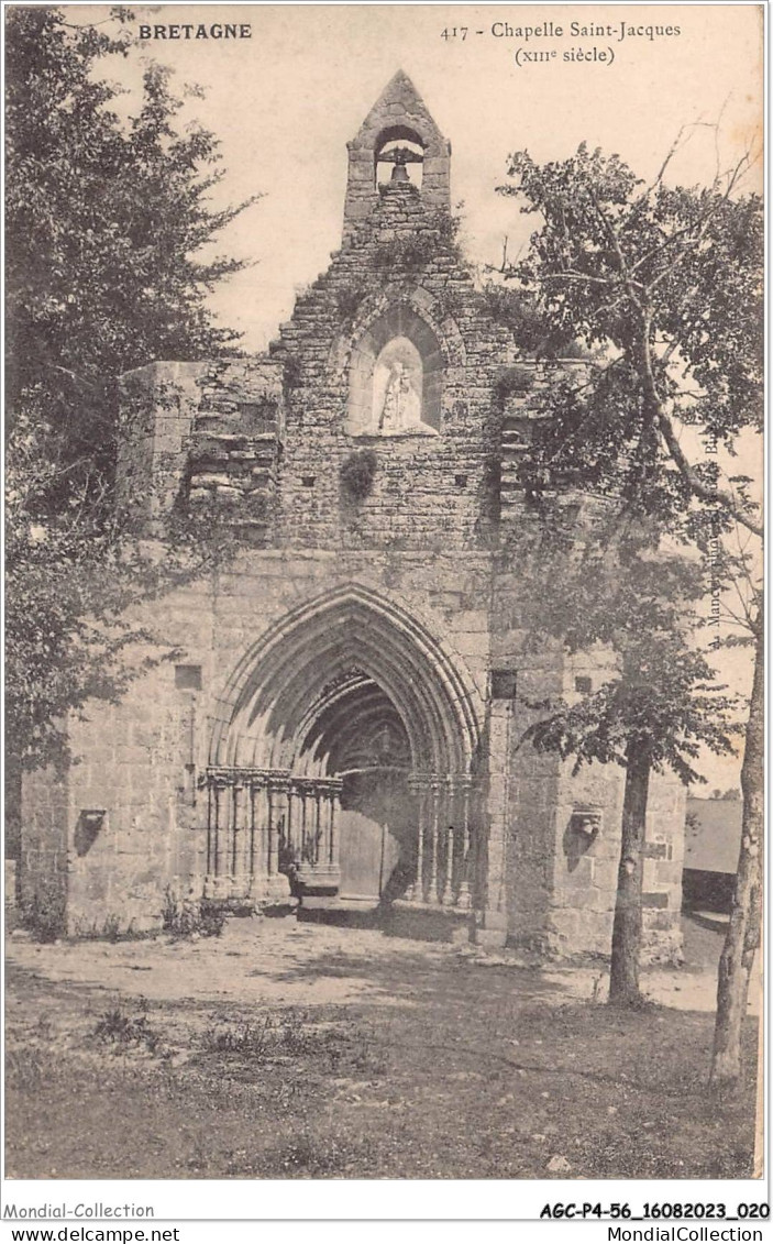 AGCP4-56-0279 - Chapelle Saint-Jacques - Autres & Non Classés