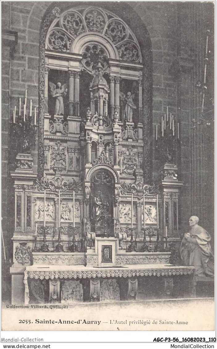 AGCP3-56-0242 - SAINTE-ANNE-D'AURAY - L'autel Privilegie De Sainte-Anne - Sainte Anne D'Auray