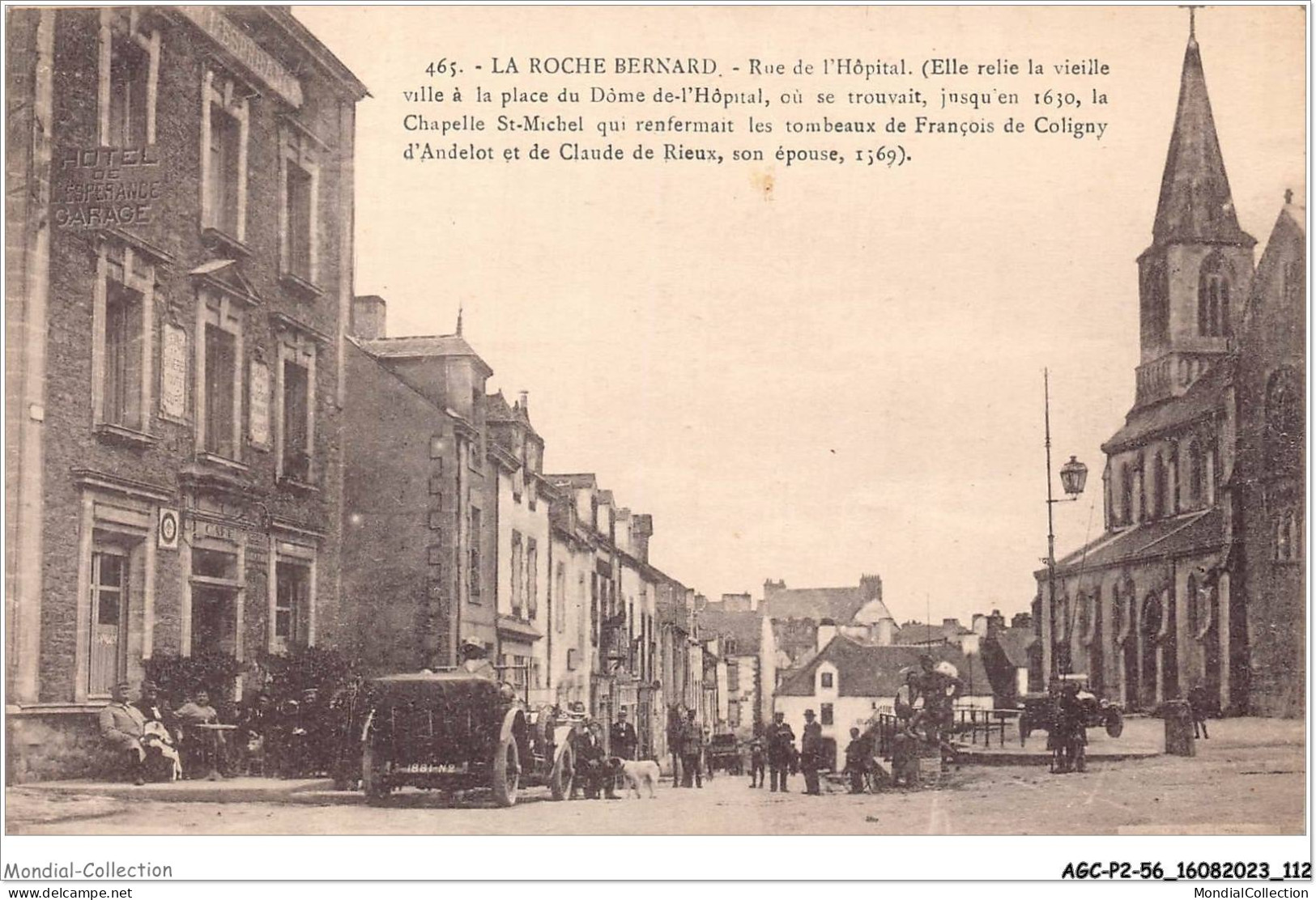 AGCP2-56-0146 - LA ROCHE BERNARD - Rue De L'hopital - La Roche-Bernard