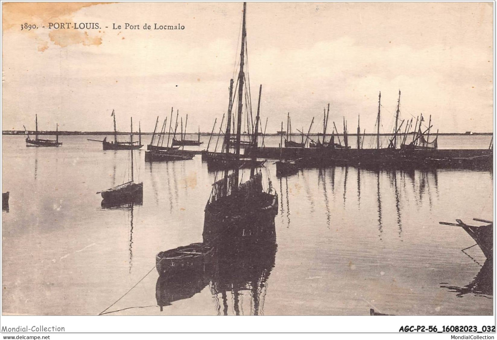 AGCP2-56-0106 - PORT-LOUIS - Le Port De Locmalo - Port Louis