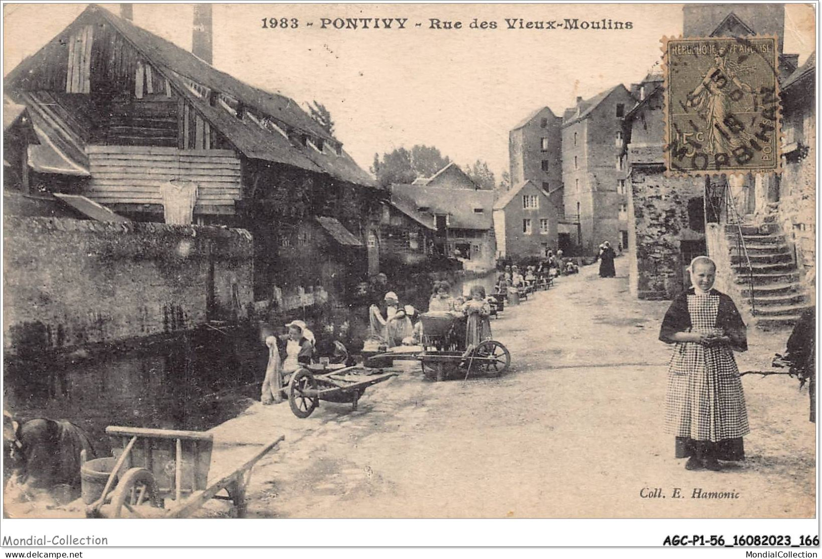 AGCP1-56-0084 - PONTIVY - Rue Des Vieux-moulins - Pontivy