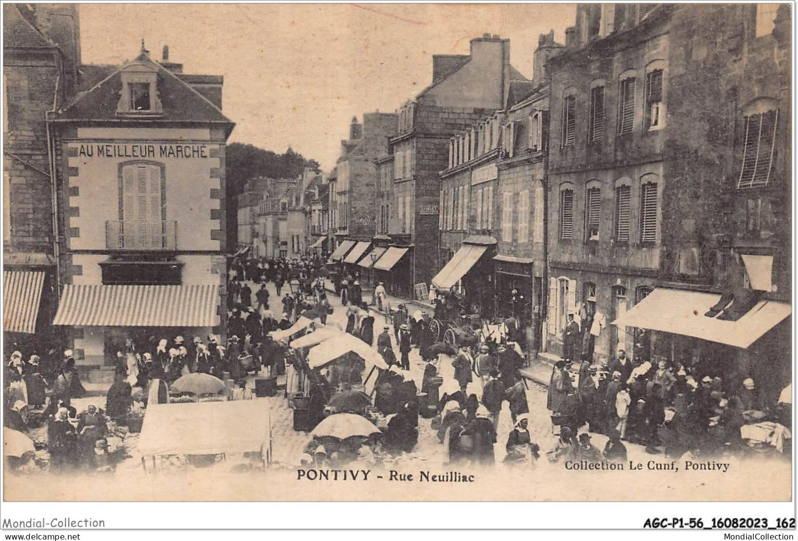 AGCP1-56-0082 - PONTIVY - Rue Neuilliac - Pontivy