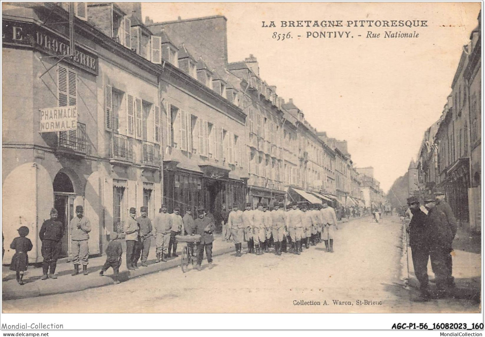 AGCP1-56-0081 - PONTIVY - Rue Nationale - Pontivy