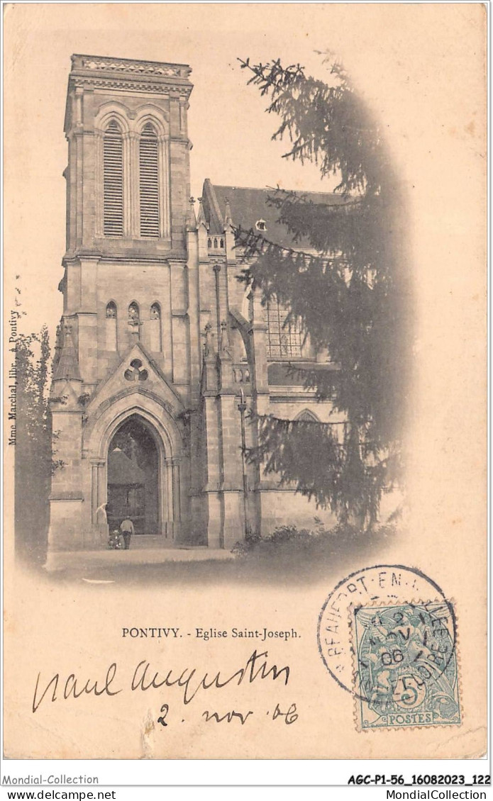 AGCP1-56-0062 - PONTIVY - Eglise Saint-Joseph - Pontivy