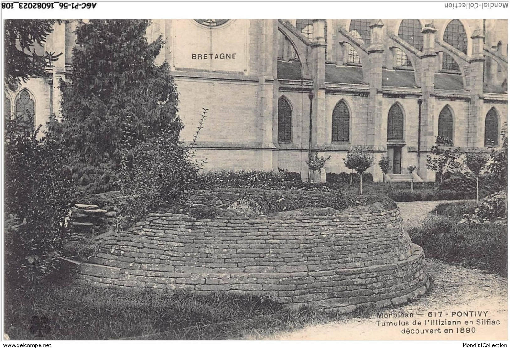 AGCP1-56-0055 - PONTIVY - Tumulus De L'lllzienne En Silflac - Decouvert En 1890 - Pontivy