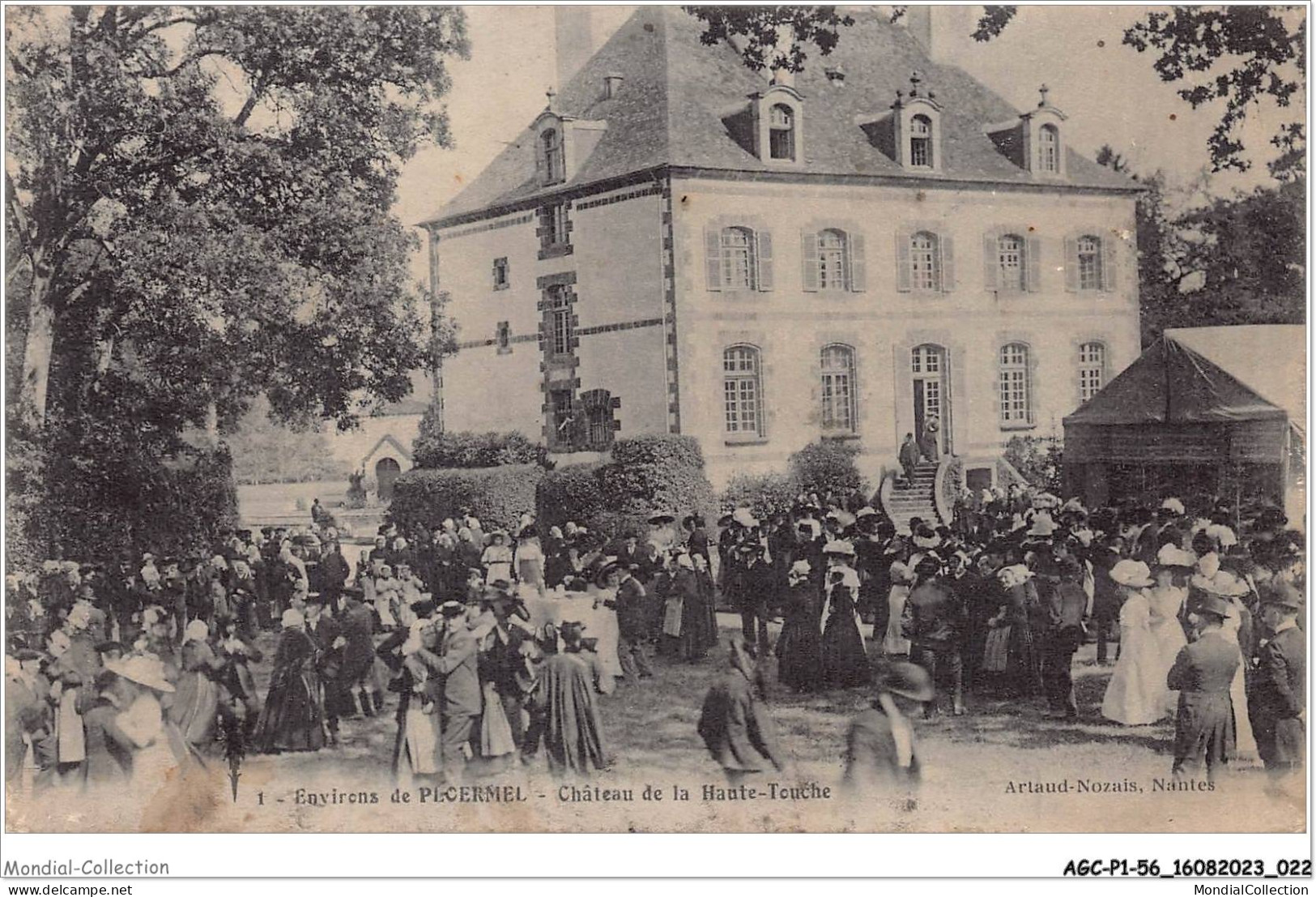 AGCP1-56-0012 - Environs De PLOERMEL - Chateau De La Haute-Touche - Ploërmel