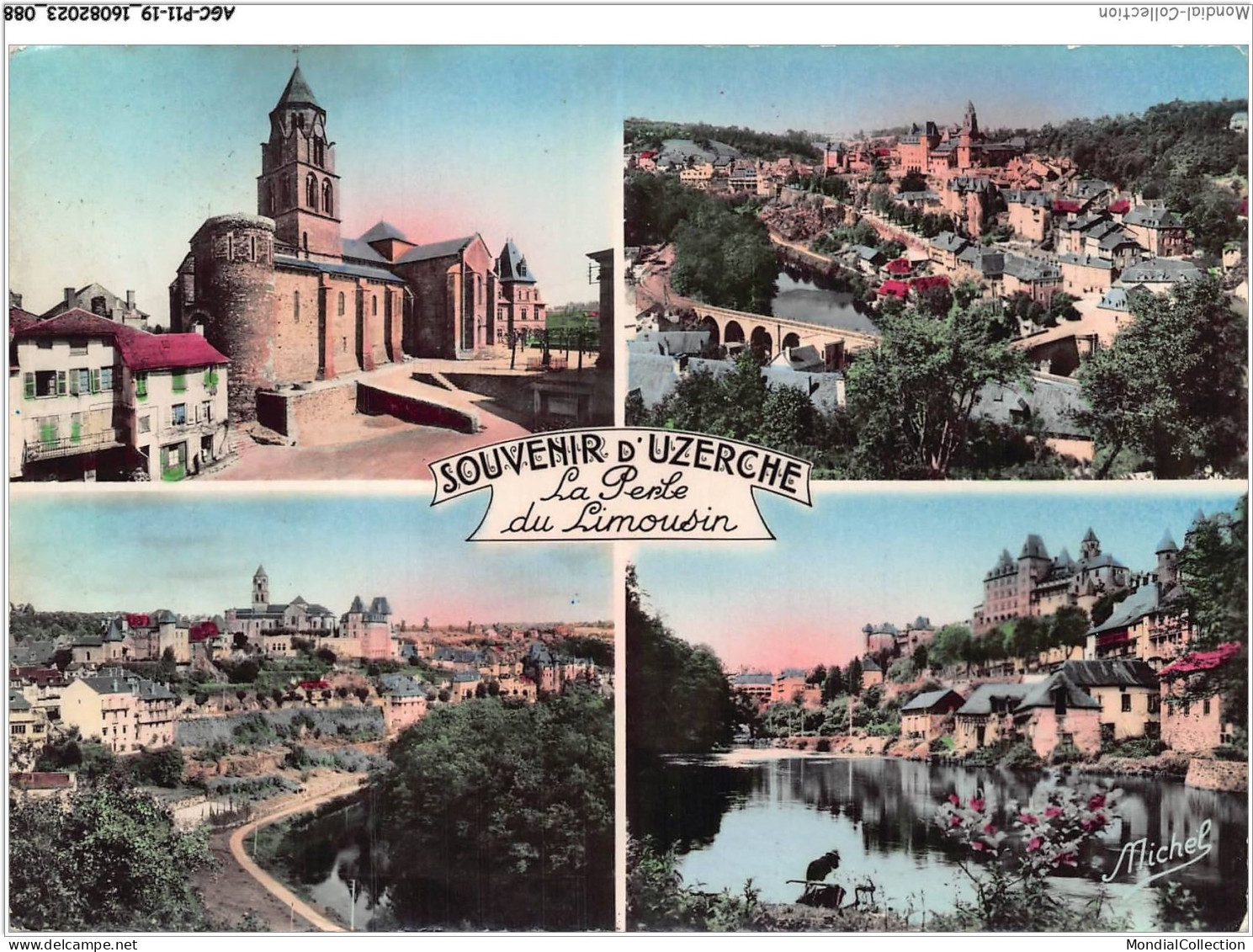 AGCP11-19-0884 - Souvenir D'UZERCHE - La Perle Du Limousin - Uzerche