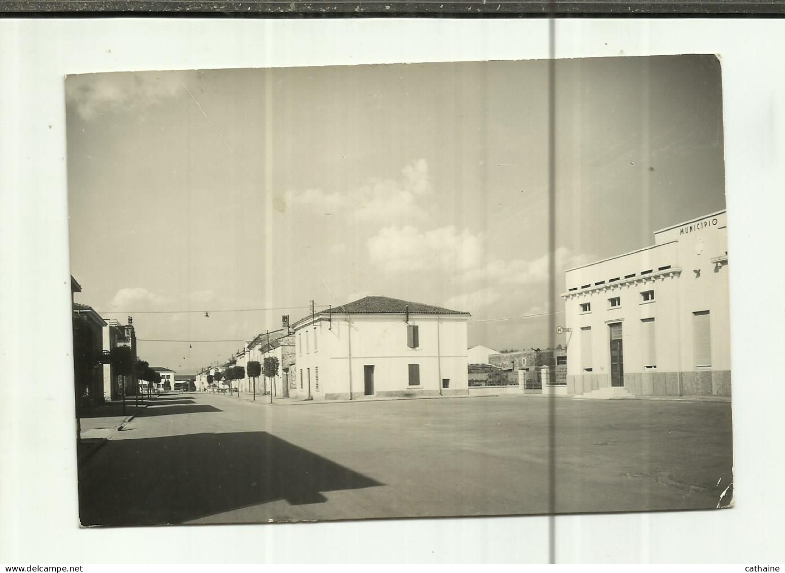 ITALIE . PALU . ( VERONA) PIAZZALE COMUNE .  PL . POSTA . MUNICIPIO - Verona