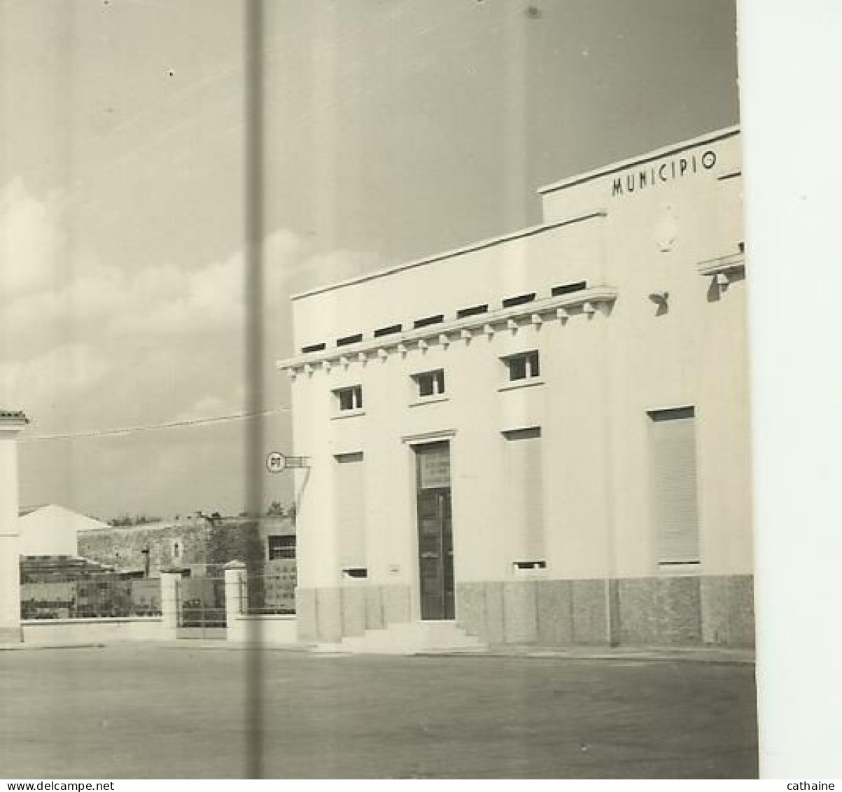 ITALIE . PALU . ( VERONA) PIAZZALE COMUNE .  PL . POSTA . MUNICIPIO - Verona