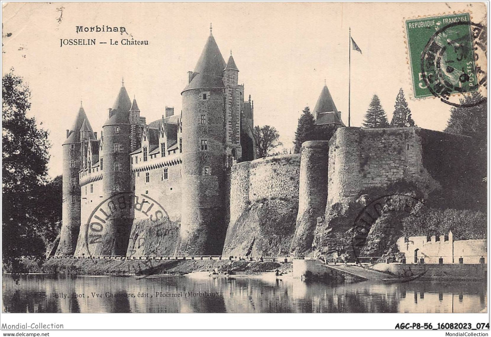 AGCP8-56-0663 - JOSSELIN - Le Chateau - Josselin