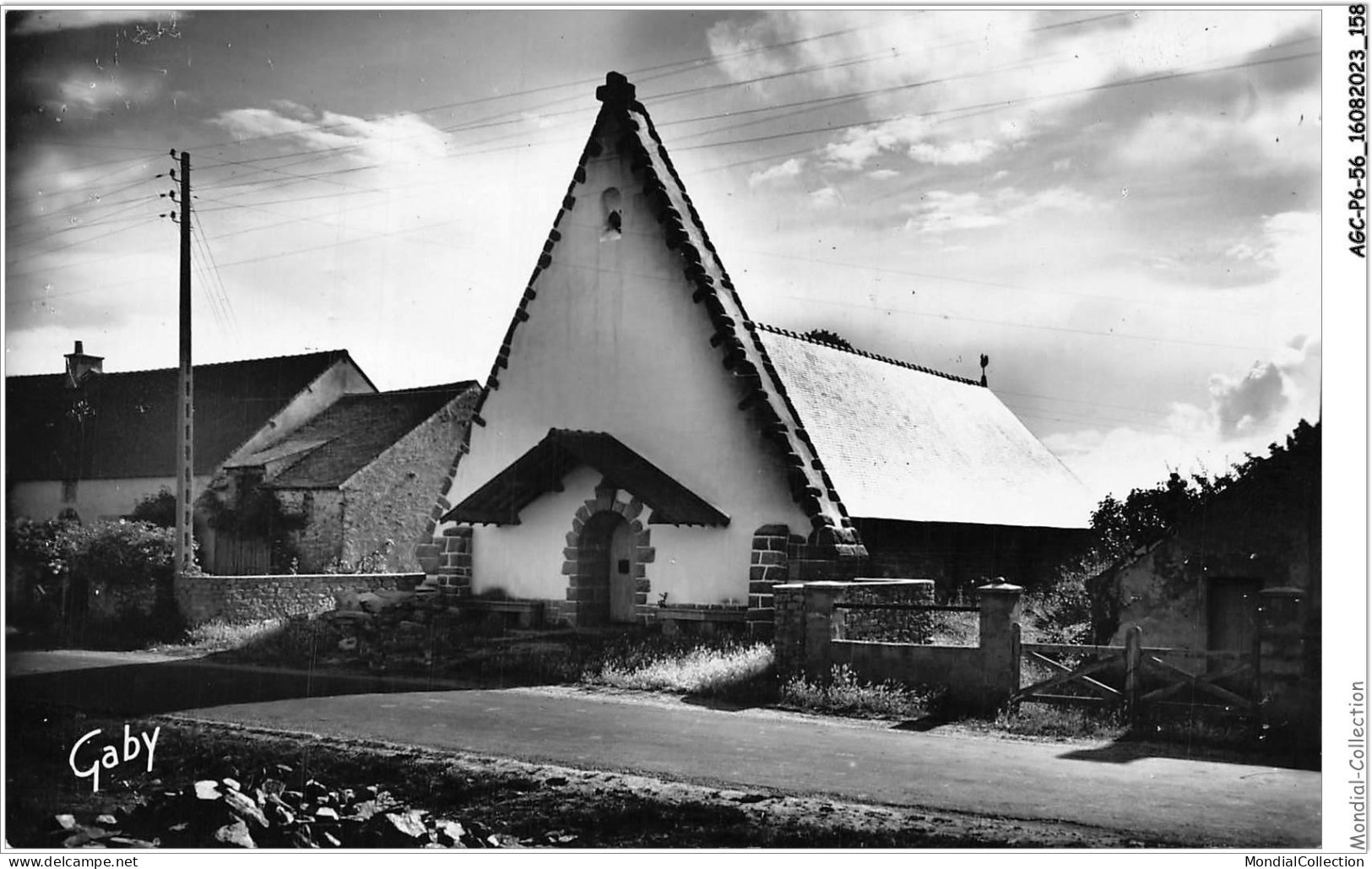 AGCP6-56-0534 - KERVOYAL-EN-DAMGAN - Chapelle Notre-Dame De La Paix - Autres & Non Classés