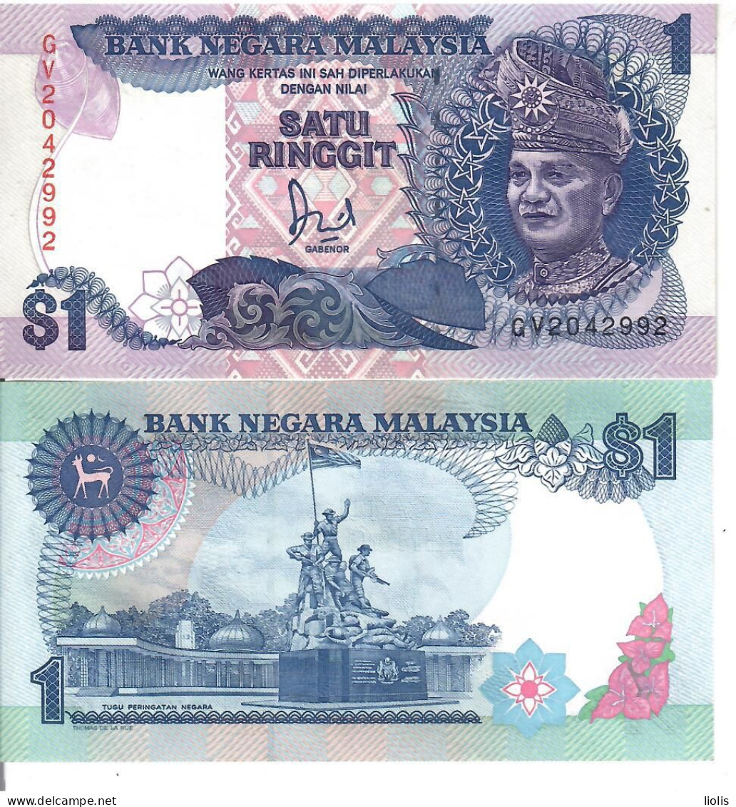 Malaysia  P-27  1Rinnggit    UNC - Malaysie