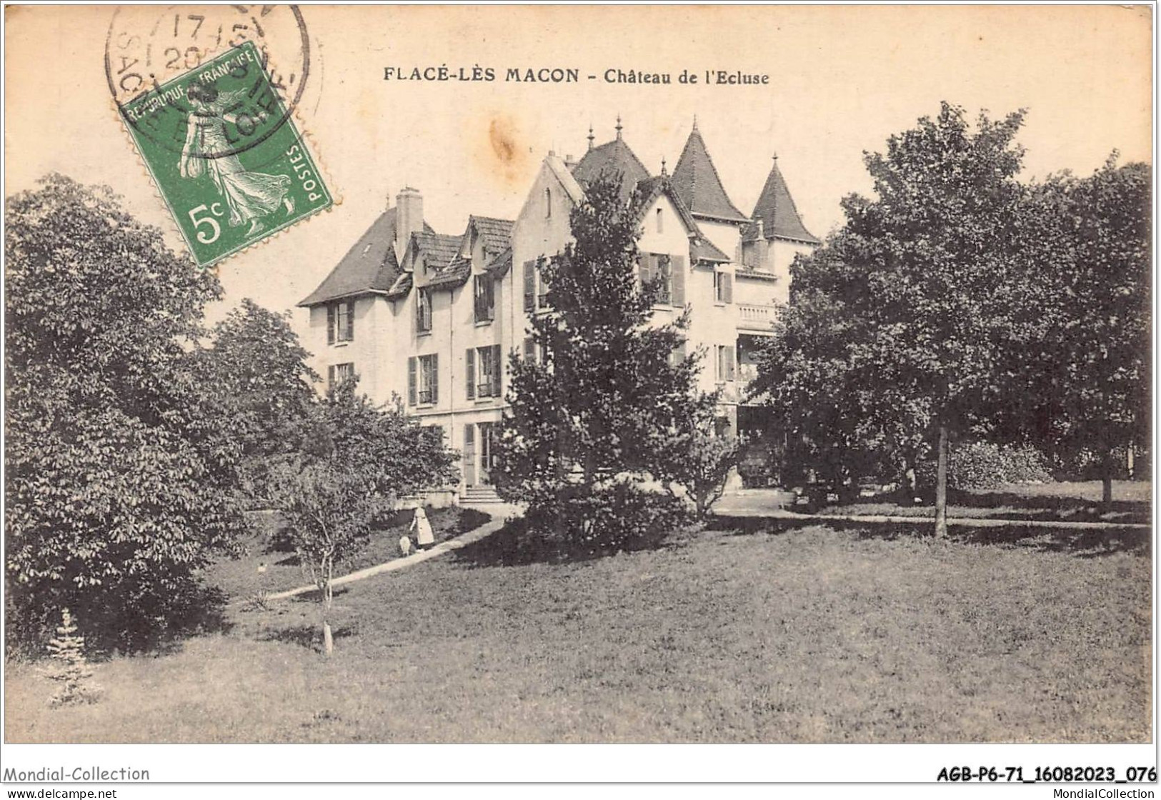AGBP6-71-0388 - PLACE-LES-MACONS - Chateau De L'ecluse  - Macon