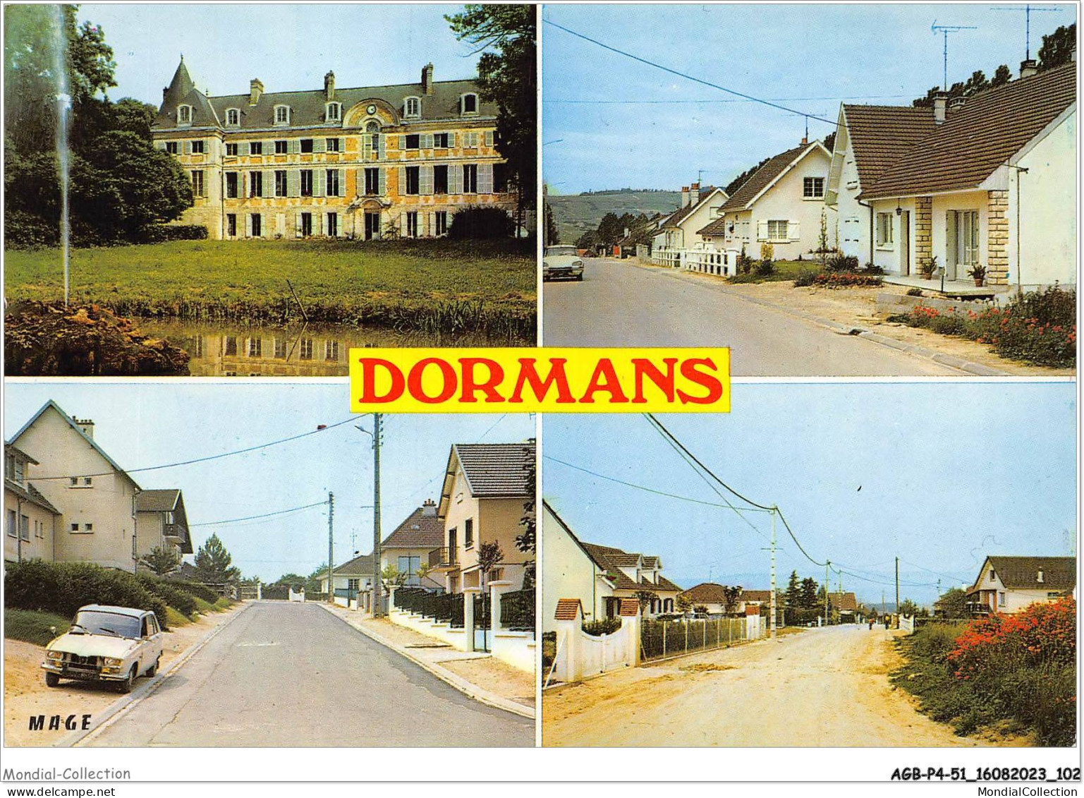 AGBP4-51-0327 - DORMANS - Le Chateau - Cité Du Fortchamp - Dormans