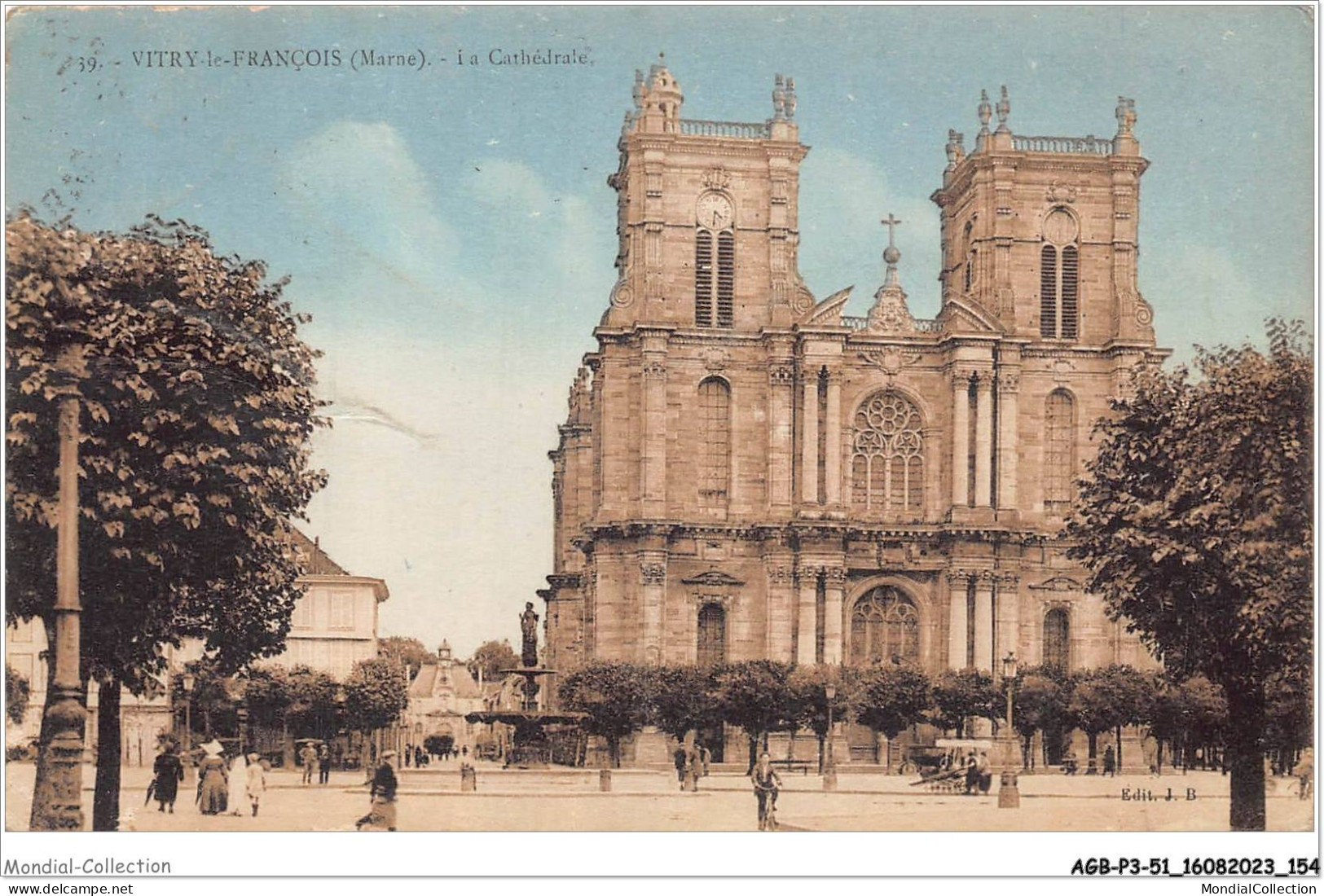 AGBP3-51-0256 -VITRY-LE-FRANCOIS - La Cathédrale  - Vitry-le-François