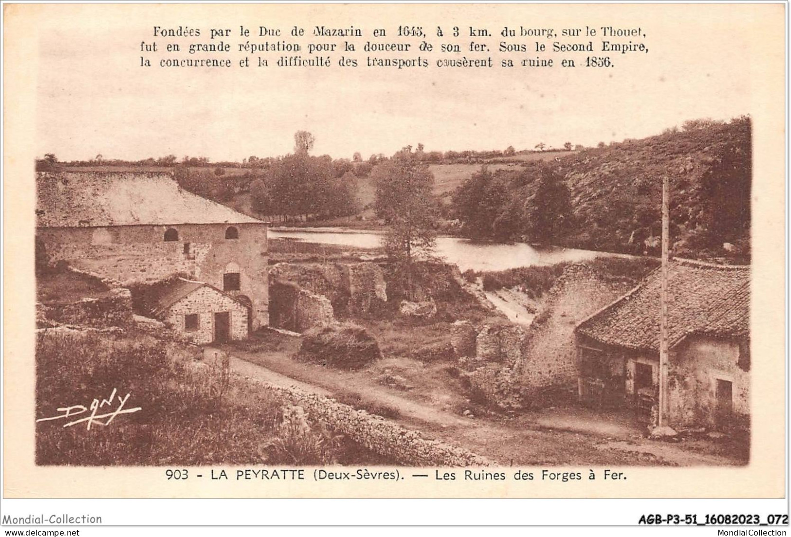 AGBP3-51-0215 - LA PAYRATTE - Les Ruines Des Forges à Fer  - Otros & Sin Clasificación