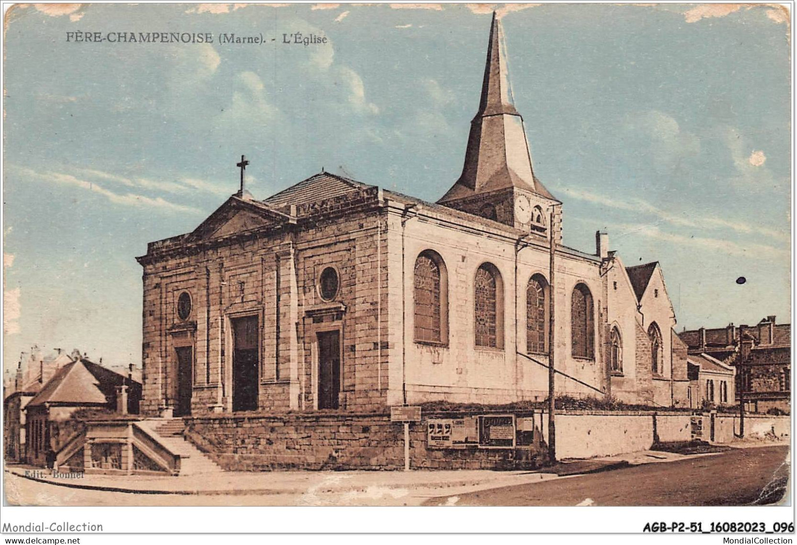 AGBP2-51-0135 - FERE-CHAMPENOISE - L'eglise  - Fère-Champenoise