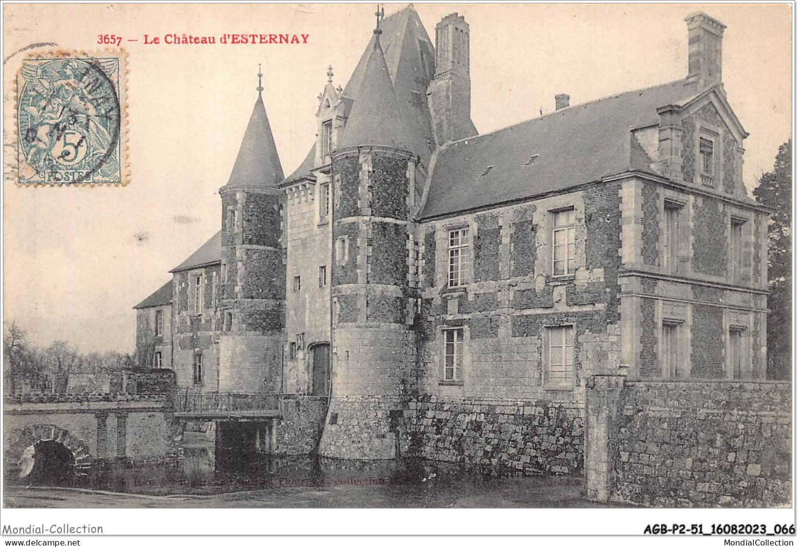 AGBP2-51-0120 - ESTERNAY - Le Chateau  - Esternay