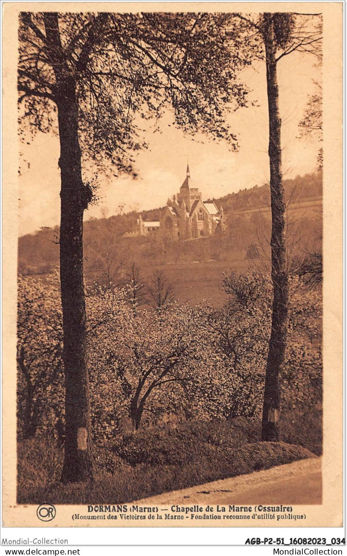 AGBP2-51-0104 - DORMANS - Chapelle De La Marne  - Dormans