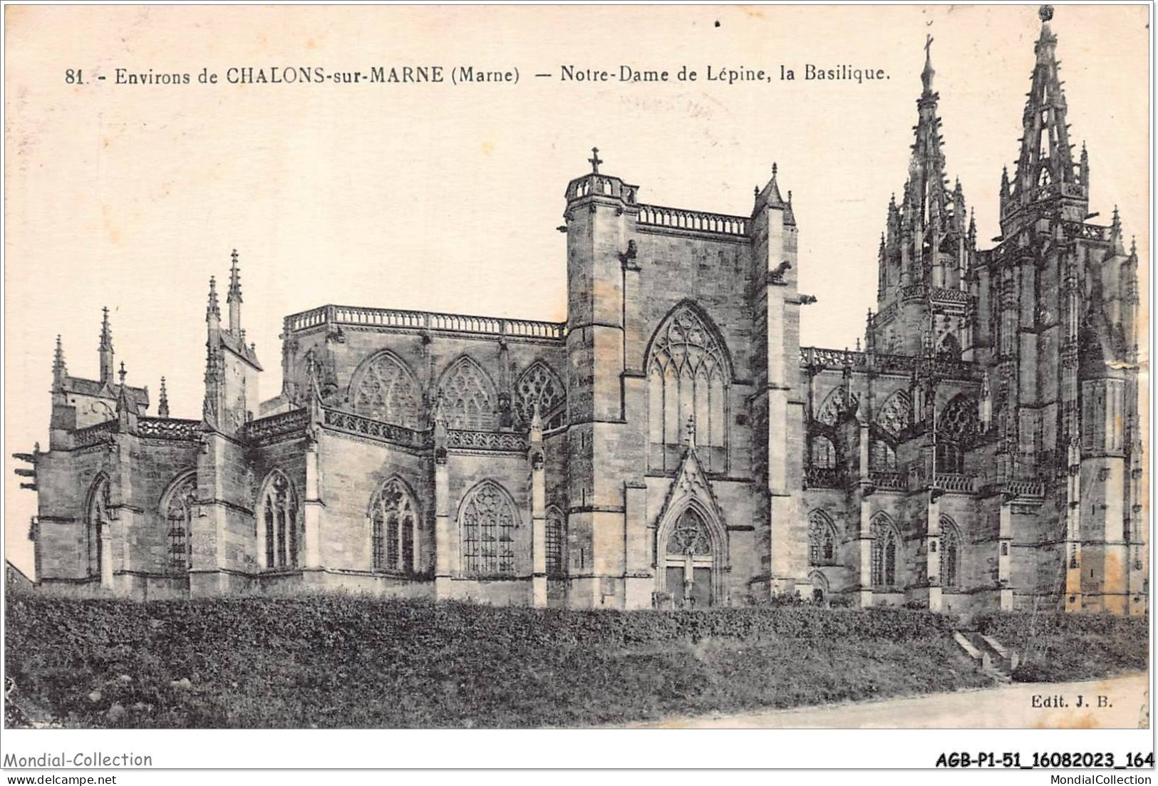 AGBP1-51-0083 - CHALON-SUR-MARNE - Notre Dame De L'epine , La Basilique  - Châlons-sur-Marne
