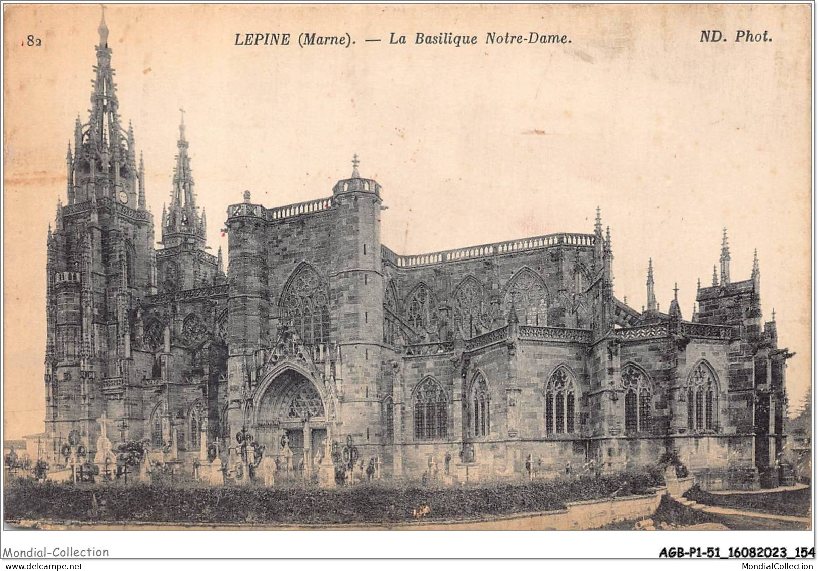 AGBP1-51-0078 - L'EPINE - La Basilique Notre Dame  - L'Epine