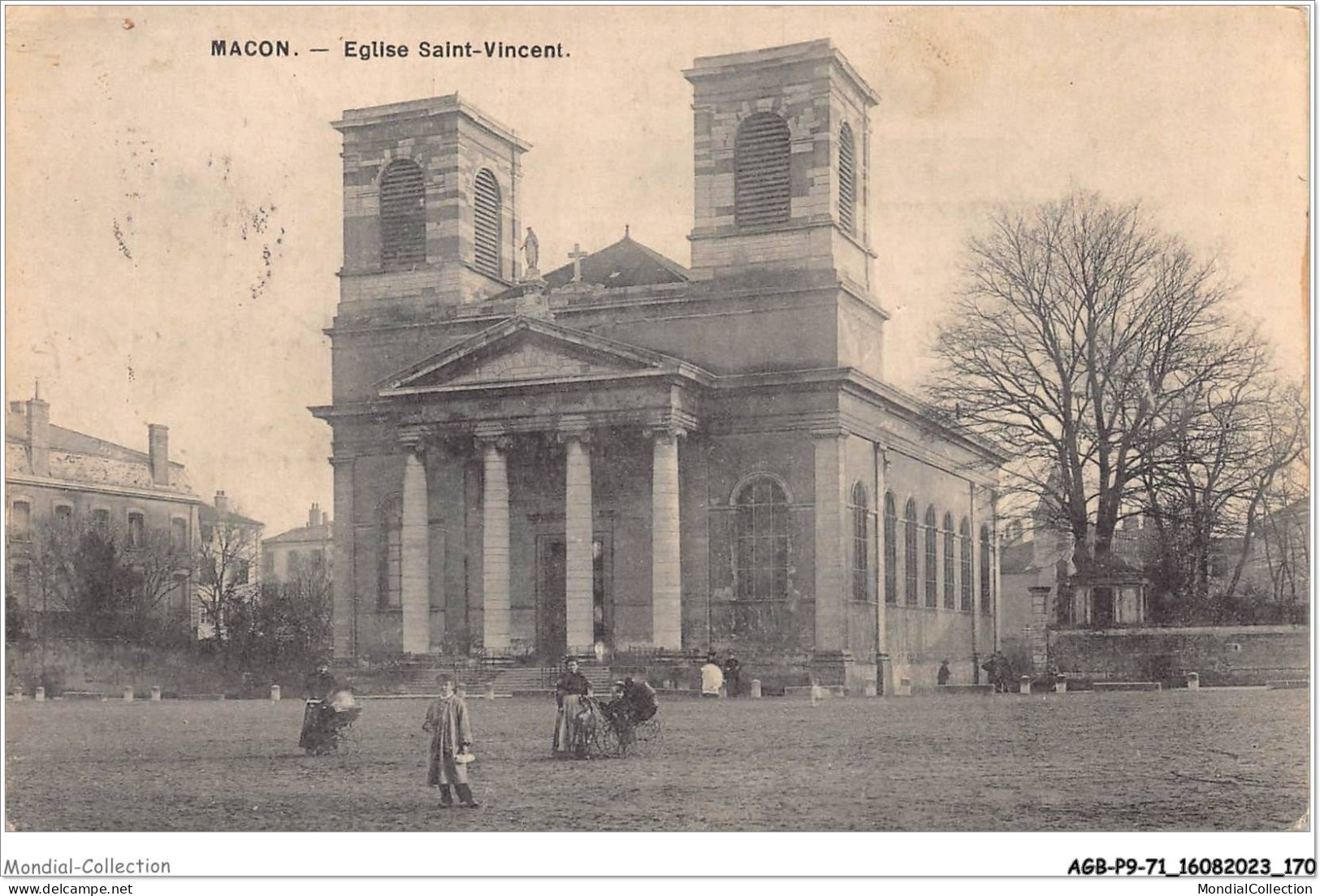 AGBP9-71-0909 - MACON - Eglise Saint-vincent  - Macon
