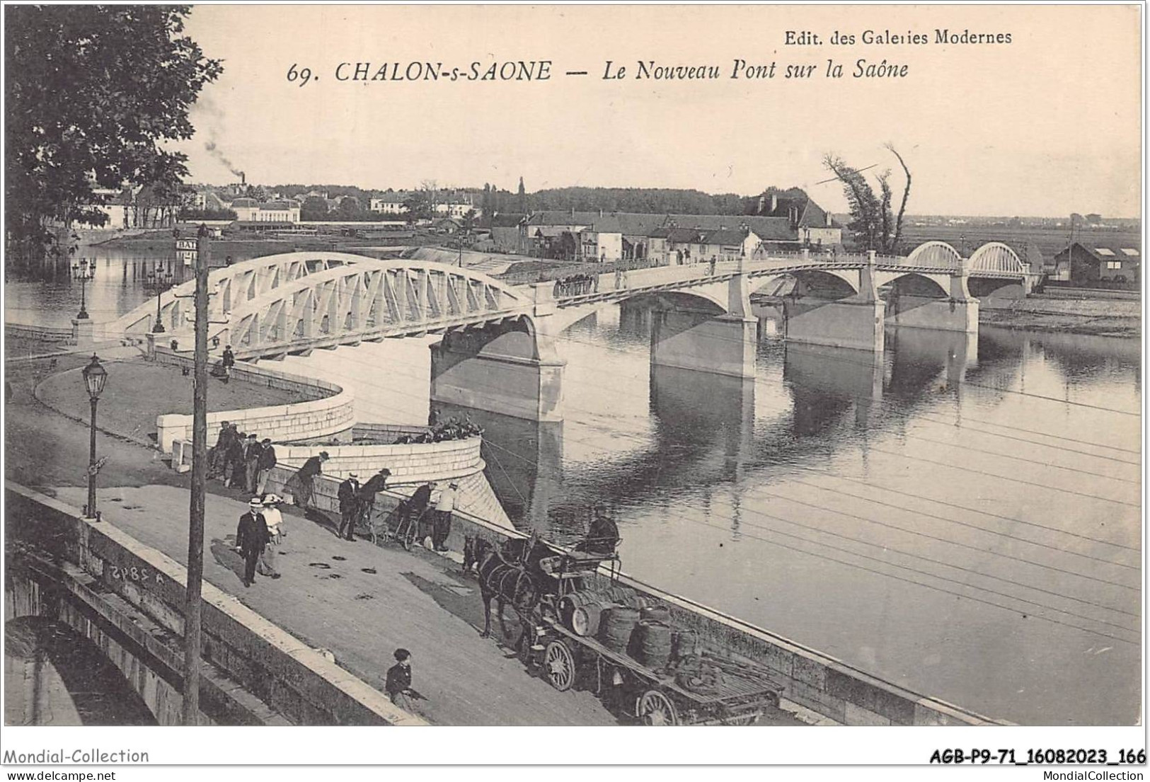 AGBP9-71-0907 - CHALON-SUR-SAONE - Le Nouveau Pont Sur La Saone - Chalon Sur Saone