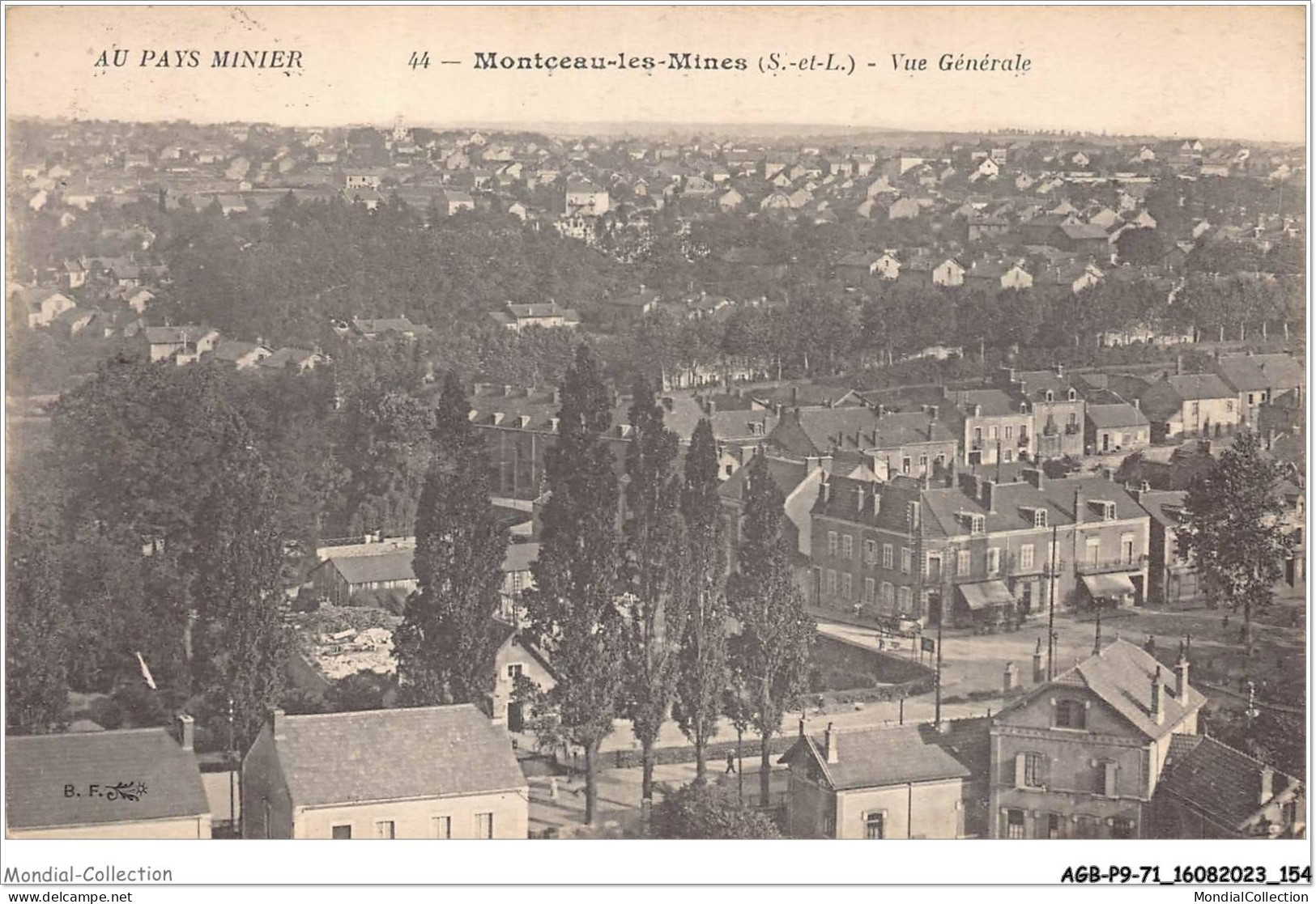 AGBP9-71-0901 - MONTCEAU-LES-MINES - Vue Générale  - Montceau Les Mines