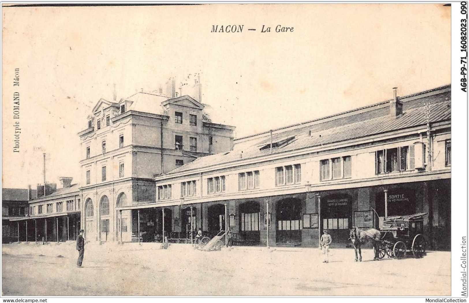 AGBP9-71-0868 - MACON - La Gare  - Macon