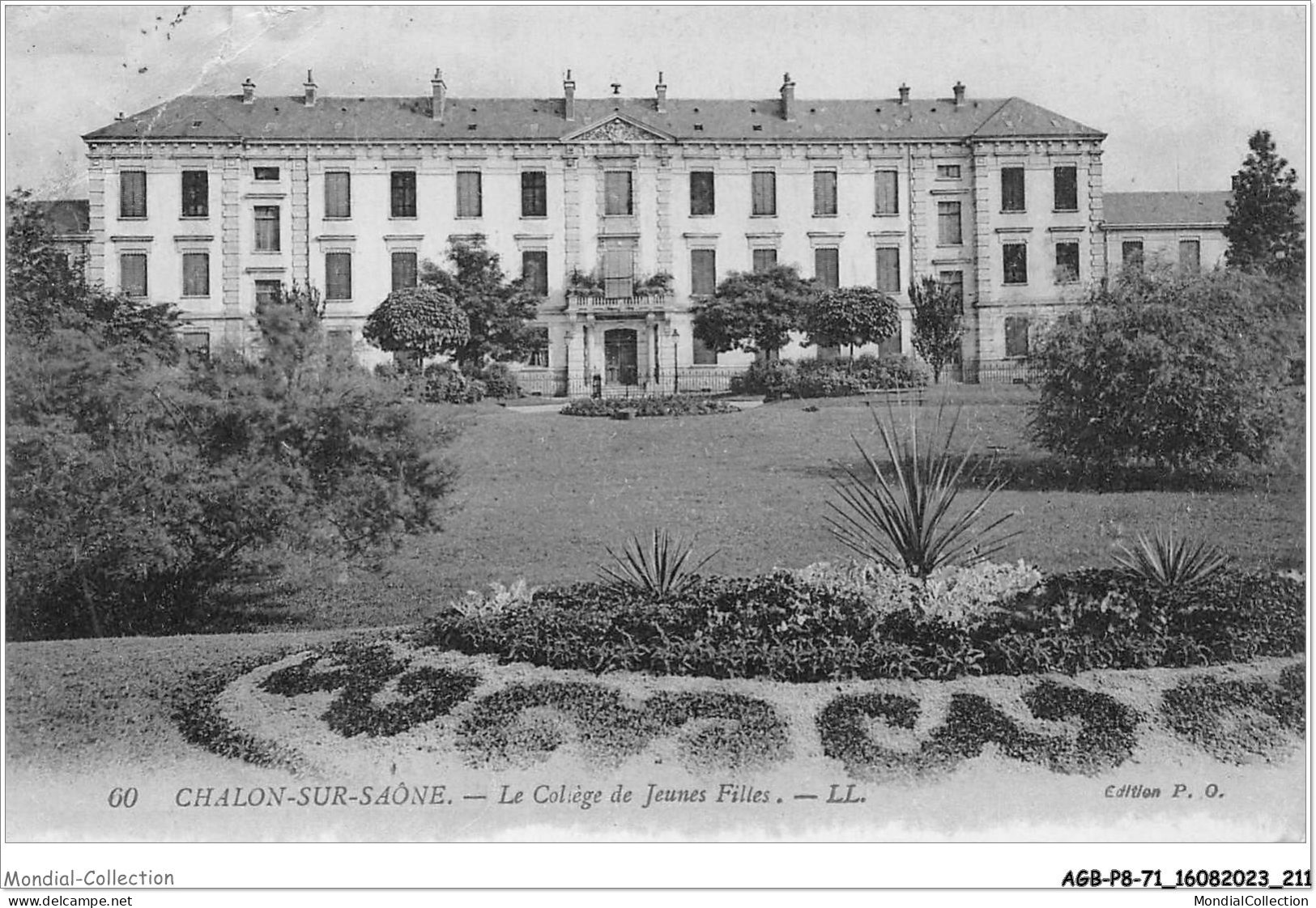 AGBP8-71-0802 - CHALON-SUR-SAONE - Le Collège De Jeunes Filles  - Chalon Sur Saone