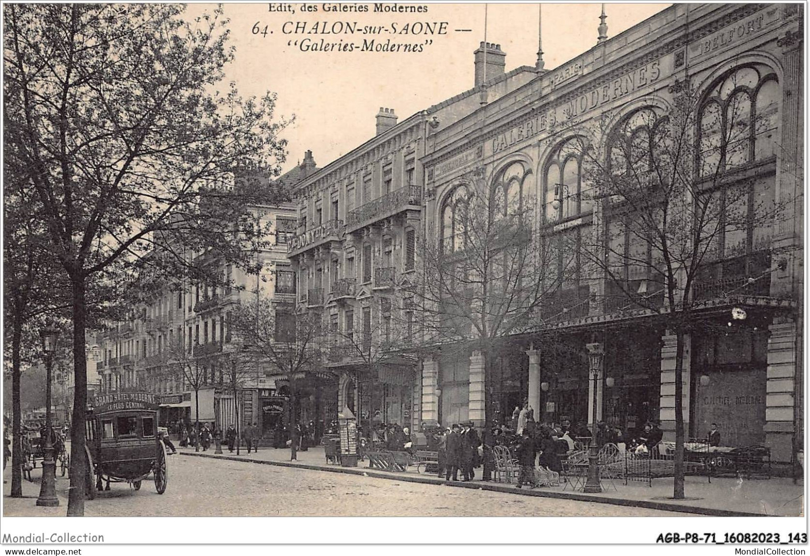 AGBP8-71-0768 - CHALON-SUR-SAONE - Galeries Modernes  - Chalon Sur Saone