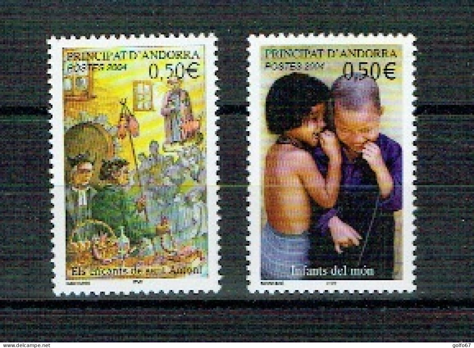 ANDORRE 2004 Y&T N°  591 & 592 NEUF**5125405° - Unused Stamps