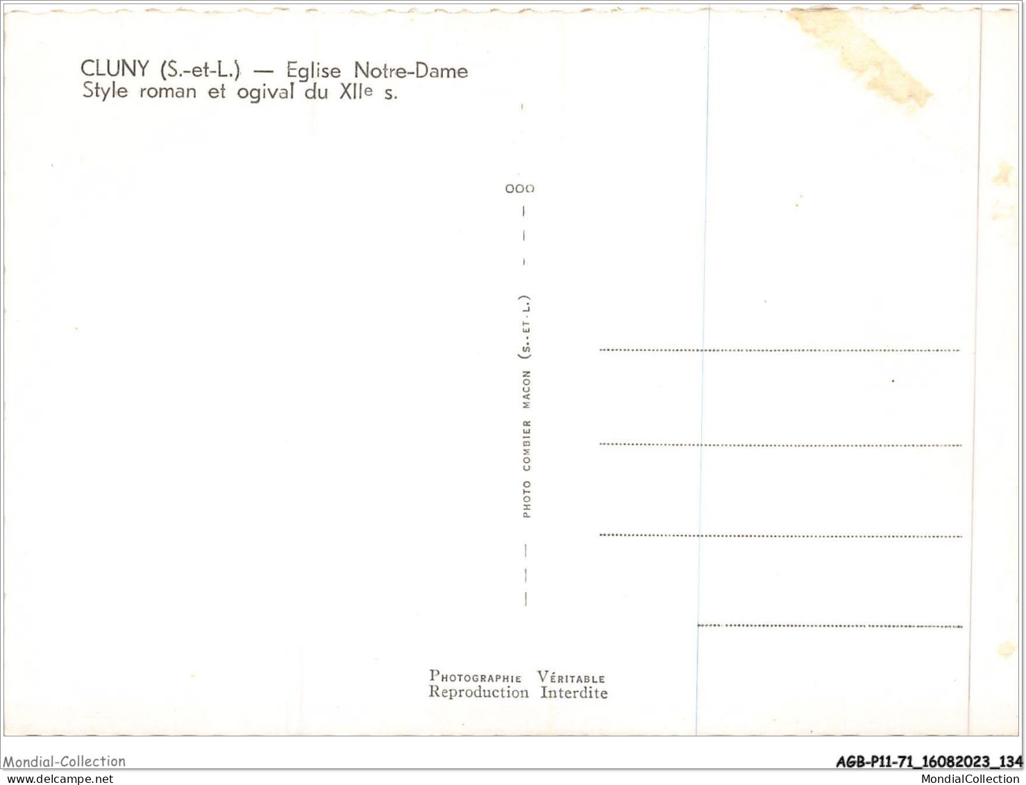 AGBP11-71-1112 - CLUNY - Eglise Notre-dame  - Cluny