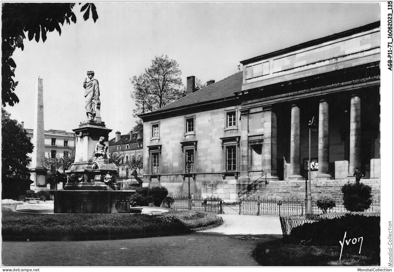 AGBP11-71-1113 - CHALON-SUR-SAONE - Palais De Justice, Monument Thévenin   - Chalon Sur Saone