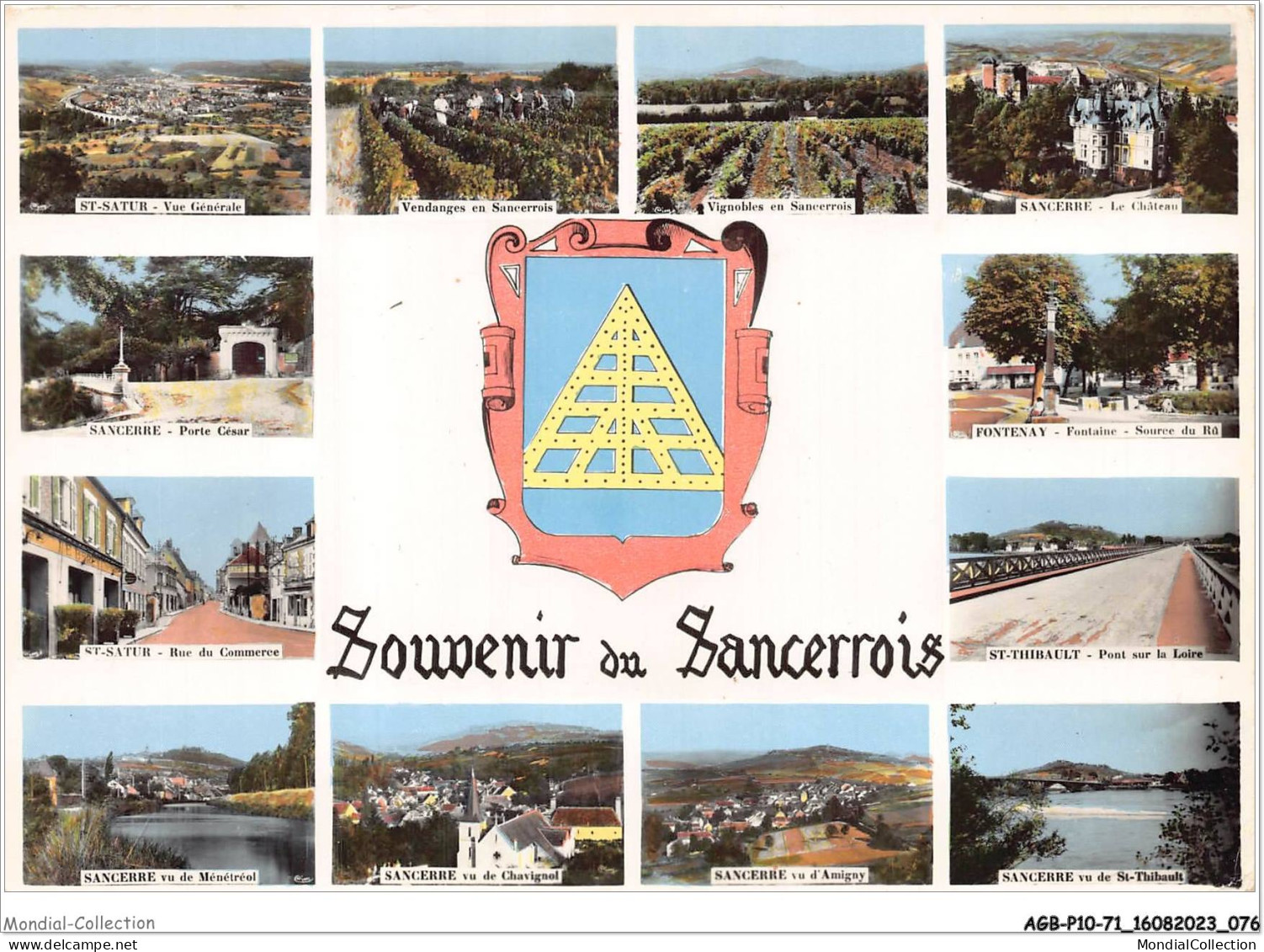 AGBP10-71-1013 - SANCERRE ST SATUR -  Souvenir Du Sancerrois - Sancerre