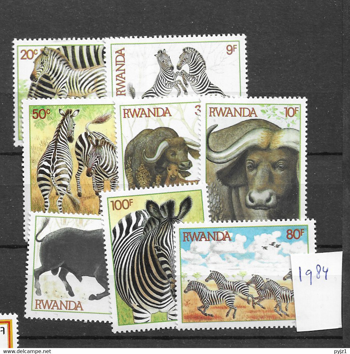 1984 MNH Rwanda - Unused Stamps