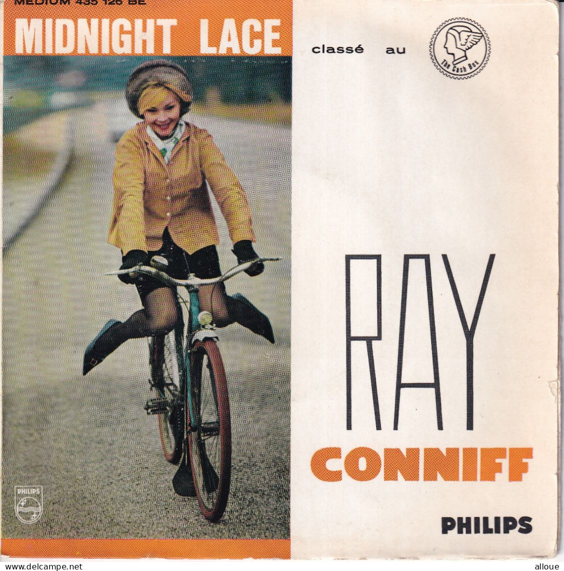 RAY CONNIFF  - FR EP - MIDNIGHT LACE + 3 - Instrumental