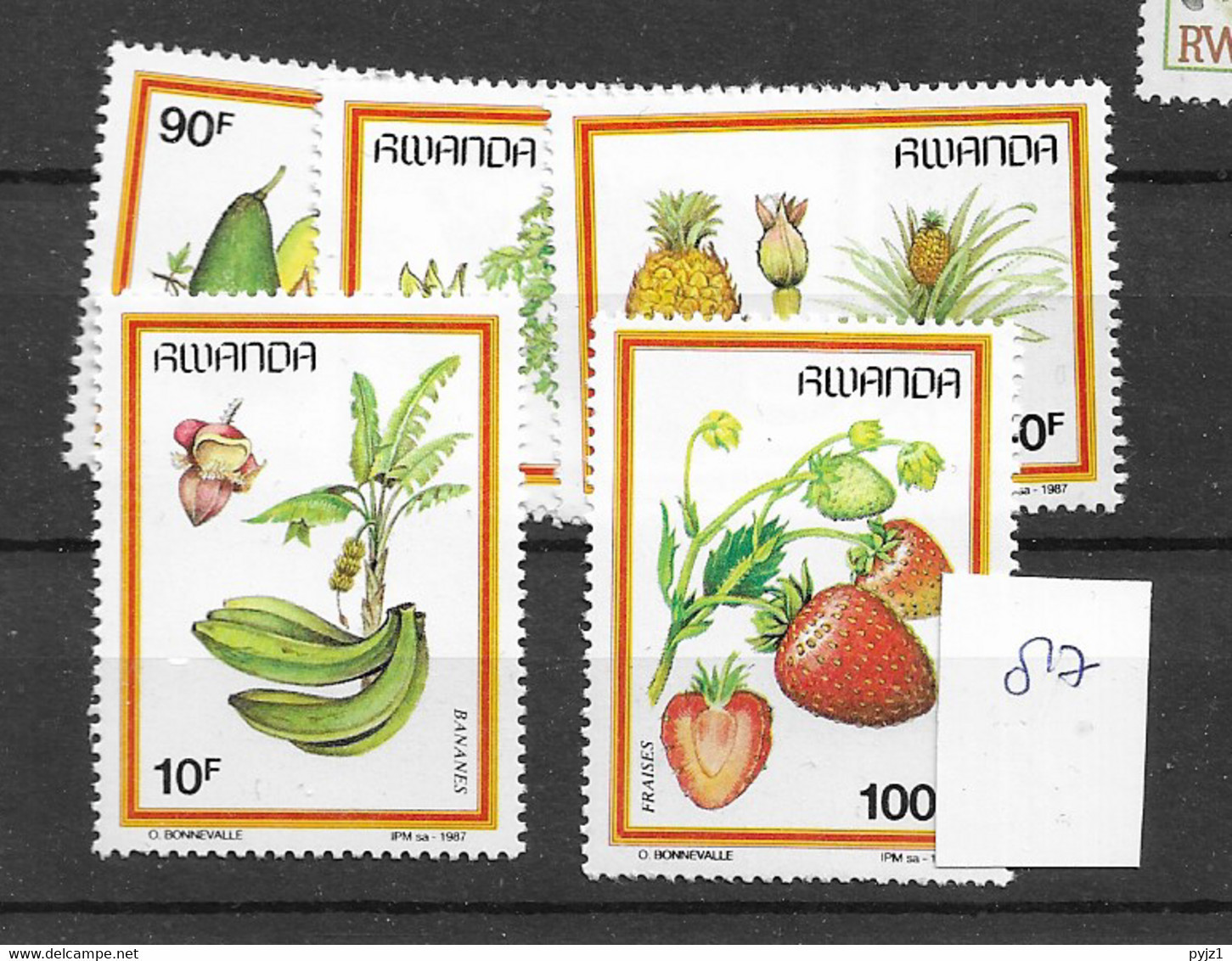 1987 MNH Rwanda - Unused Stamps