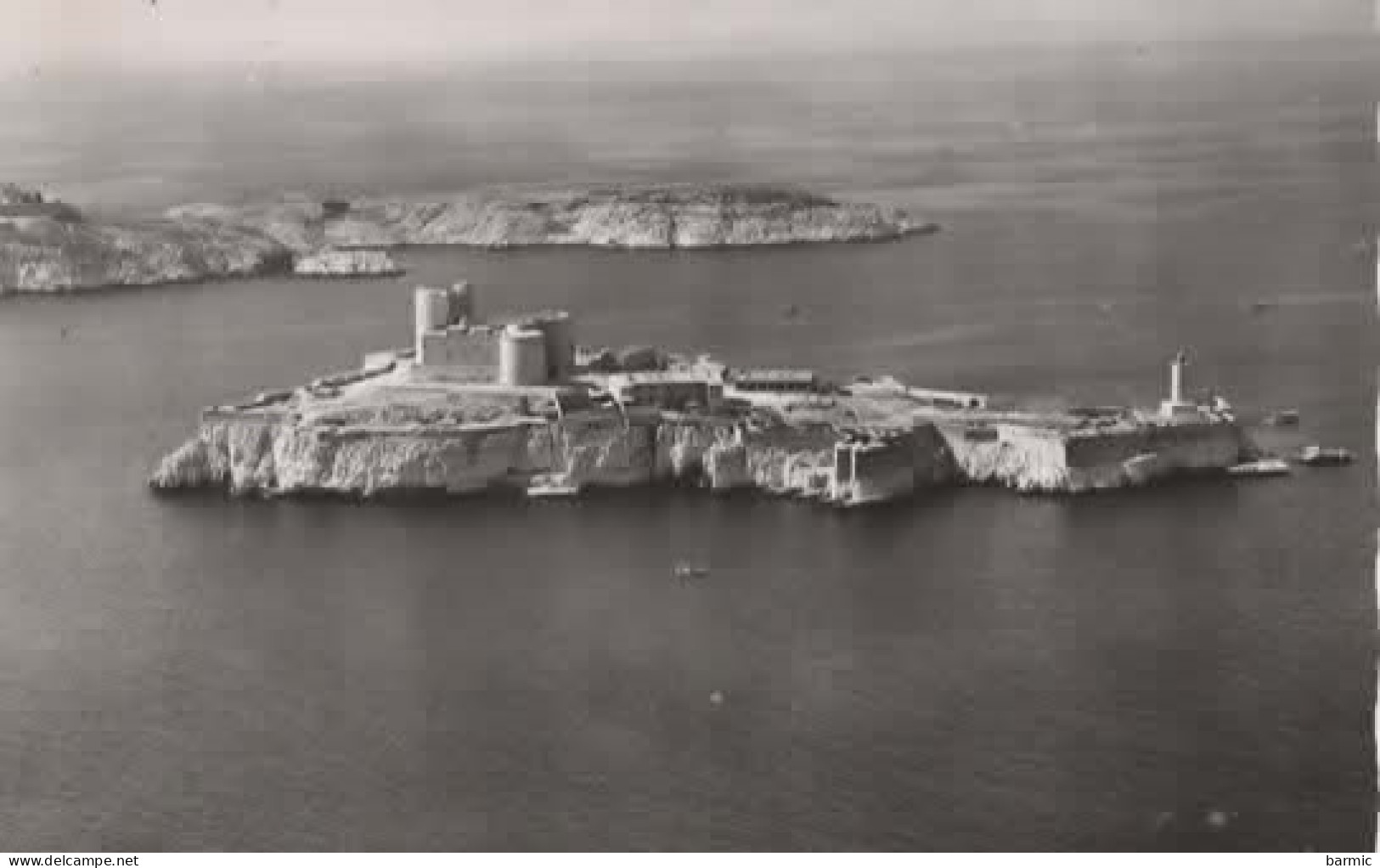 MARSEILLE, VUE AERIENNE DU CHATEAU D IF ET DES ILES DU FRIOUL REF 16113 - Castillo De If, Archipiélago De Frioul, Islas...