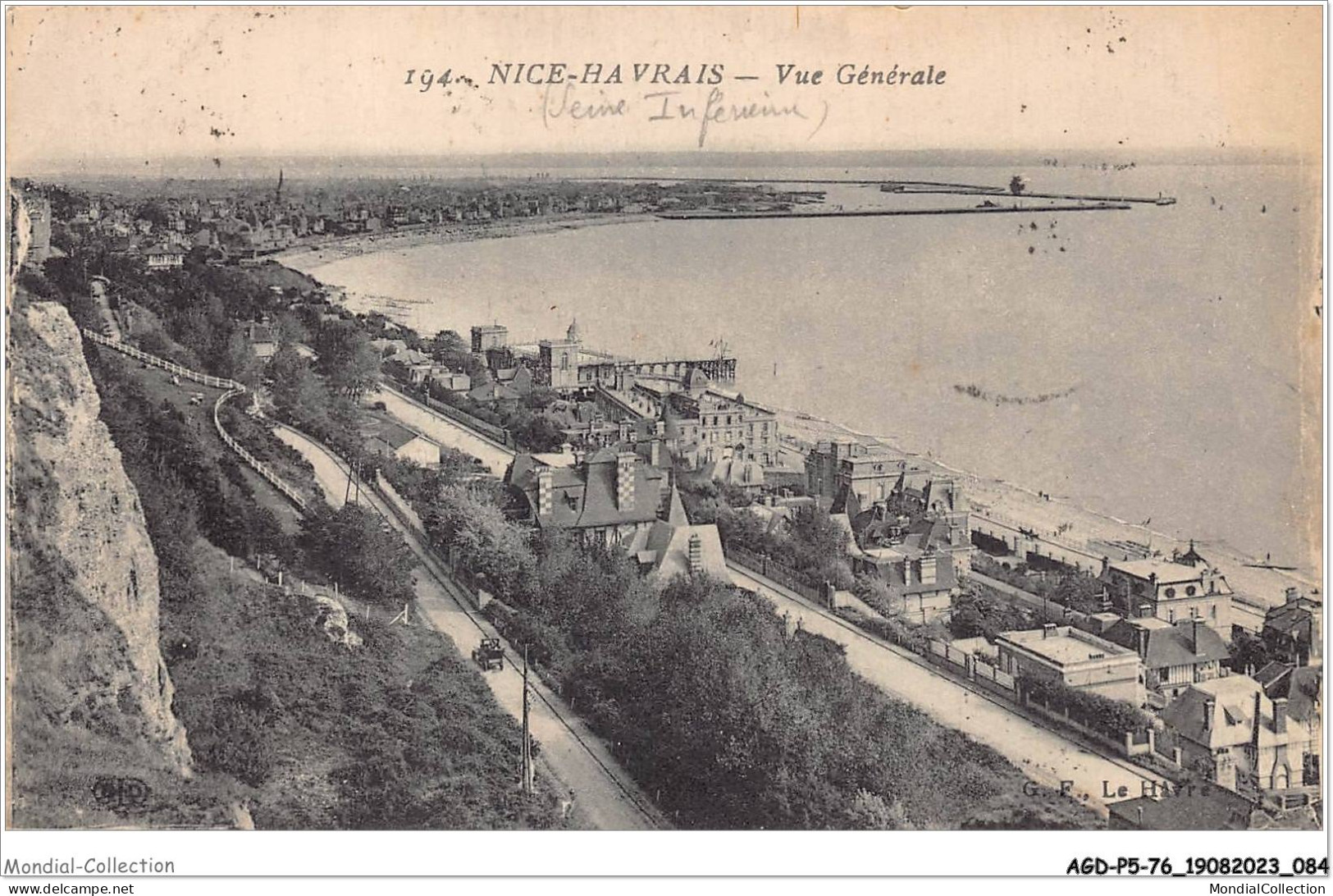 AGDP5-76-0397 - NICE-HAVRAIS - Vue Générale  - Sainte Adresse