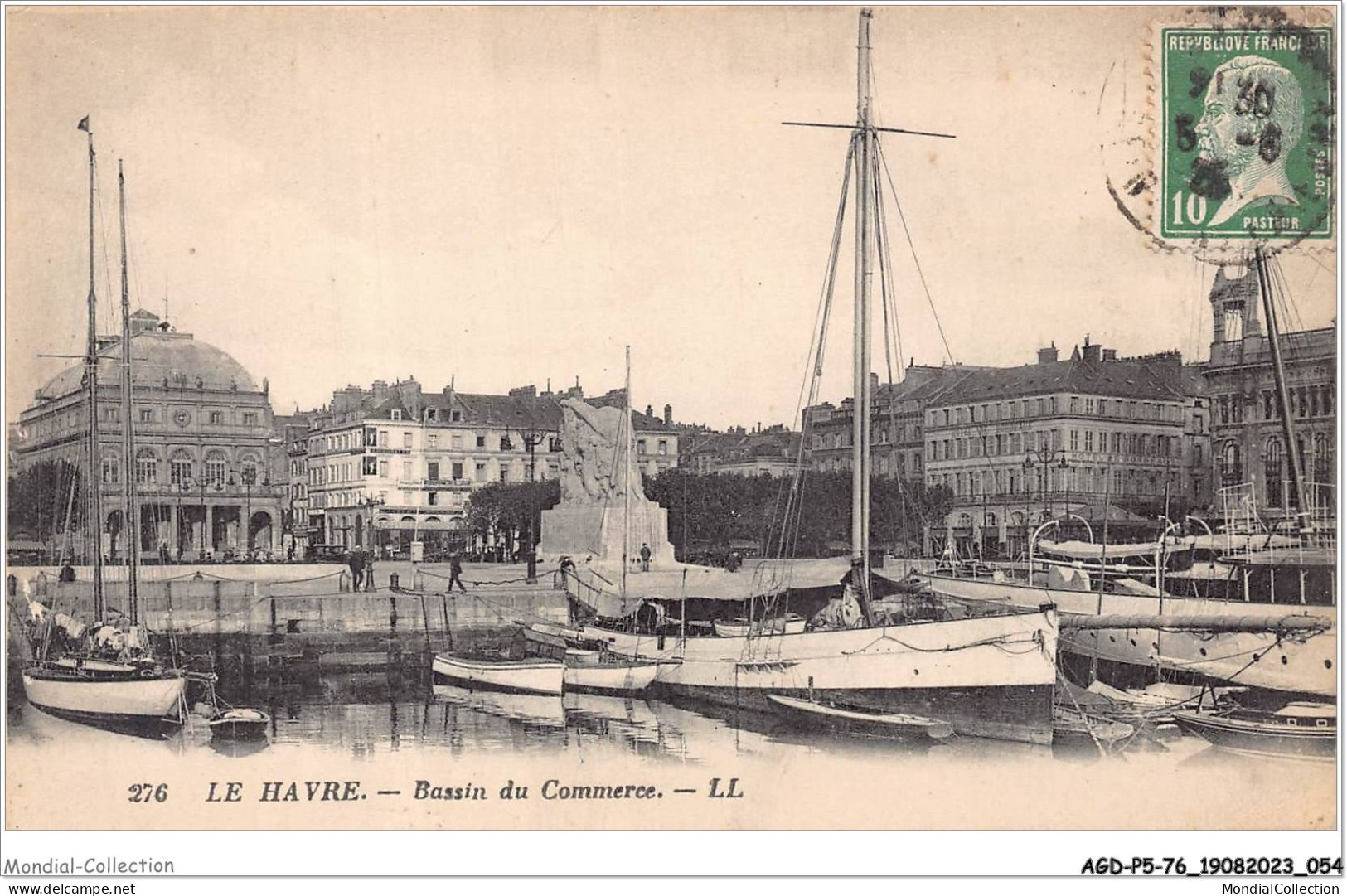 AGDP5-76-0382 - LE HAVRE - Bassin Du Commerce  - Haven