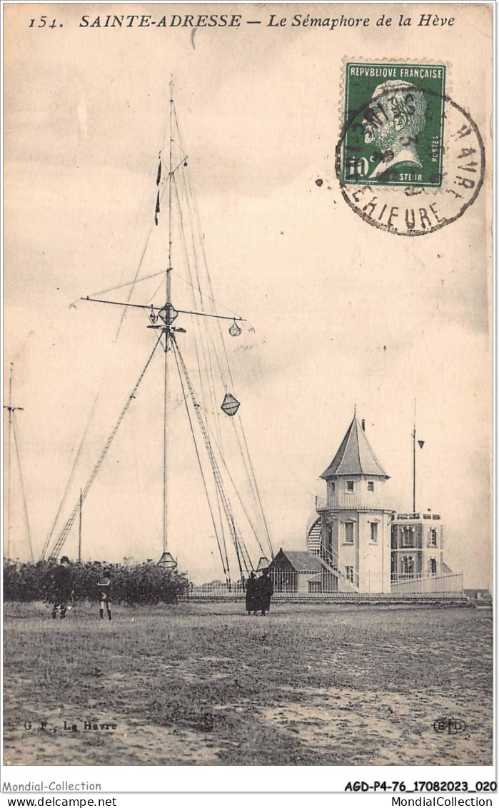 AGDP4-76-0280 - SAINTE-ADRESSE - Le Sémaphore De La Hève  - Sainte Adresse