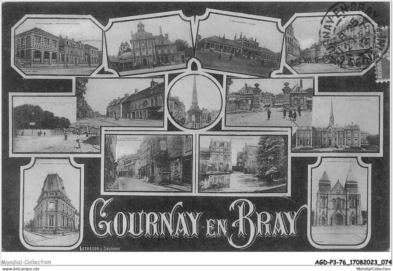 AGDP3-76-0222 - GOURNAY-EN-BRAY  - Gournay-en-Bray