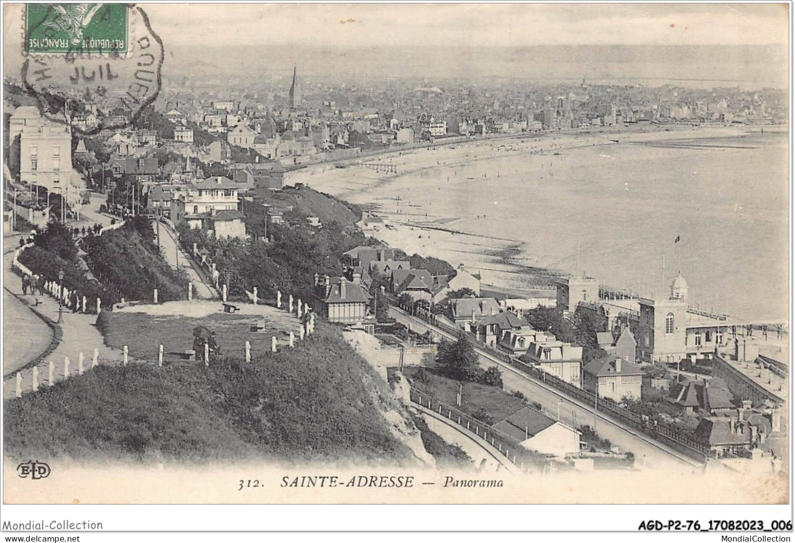 AGDP2-76-0094 - SAINTE-ADRESSE - Panorama  - Sainte Adresse