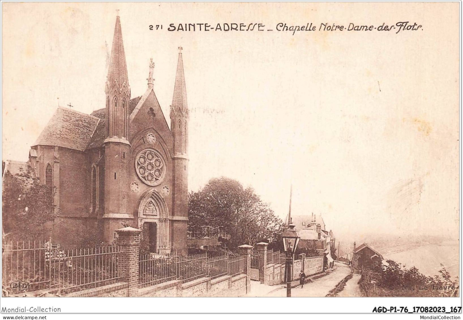 AGDP1-76-0085 - SAINTE-ADRESSE - Chapelle Notre-dame Des Flots  - Sainte Adresse