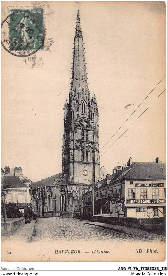 AGDP1-76-0059 - HARFLEUR - L'église  - Harfleur