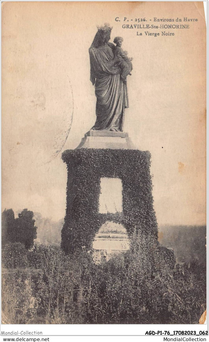 AGDP1-76-0032 - Environs Du HAVRE - GRAVILLE SAINTE-HONORINE - La Vierge Noire  - Graville